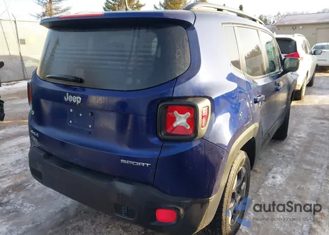 2016 Jeep Renegade Sport из США, поврежденный, VIN ZACCJBAT5GPE28889